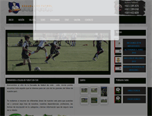 Tablet Screenshot of escueladefutbolcolocolo.cl